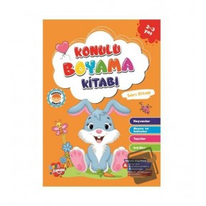 Konulu Boyama 48yp Sarı Kitap 2-3 Yaş