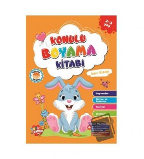 Konulu Boyama 48yp Sarı Kitap 2-3 Yaş