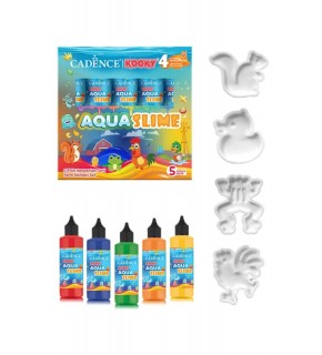 Kooky Aqua Slime Çiftlik Hayvanları Seti 5 Li