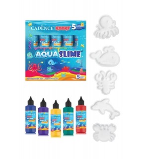 Kooky Aqua Slime Deniz Canlıları Seti 5 Li