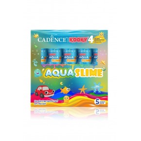 Kooky Aqua Slime Kendin Yap Karma Set 5X90ML