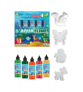 Kooky Aqua Slime Orman Hayvanları Seti 5 Li