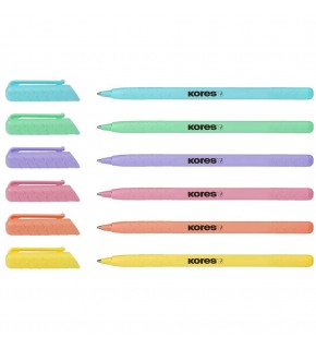 Kores Tükenmez Kalem Çok Renkli 37086 (1 Adet)