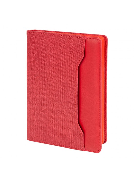 KORU KIRMIZI TARİHSİZ DEFTER (15X21 CM)