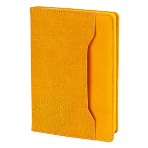 KORU SARI TARİHSİZ DEFTER (15X21 CM)