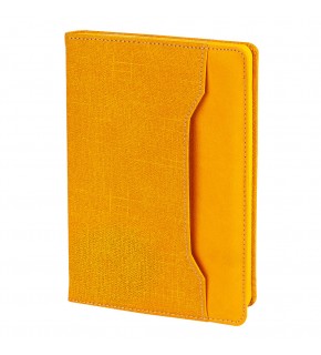 KORU SARI TARİHSİZ DEFTER (15X21 CM)