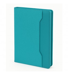 KORU TURKUAZ TARİHSİZ DEFTER (15X21 CM)