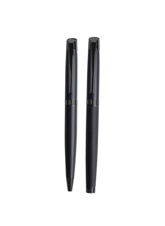 KOZLU SİYAH İKİLİ KALEM SETİ KOZLU SİYAH İKİLİ KALEM SETİ