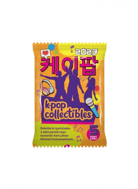 Kpop Booster 5 Li Mitos Kartları (1 Adet)