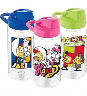 Gıpta Matara Kral Şakir Desenli Tritan 500 CC K222026