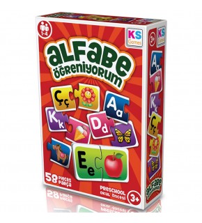 Ks Games Alfabe Öğreniyorum Eğitici Oyunlar Okul Öncesi