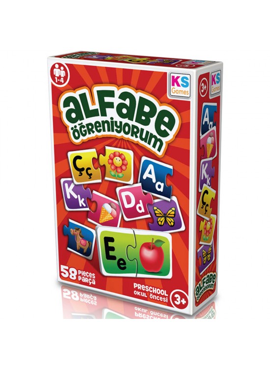 Ks Games Alfabe Öğreniyorum Eğitici Oyunlar Okul Öncesi