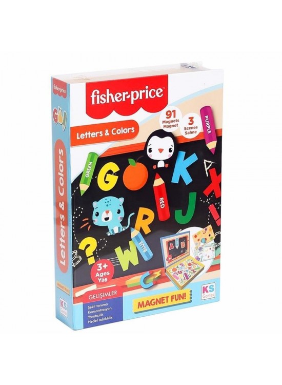 Ks Games Baby Puzzle Letters & Colours Fisher-price Lisans