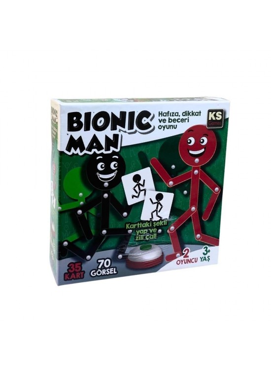 Ks Games Bıonıc Man Tr-eng 25132 Ks Games Bıonıc Man Tr-eng 25132