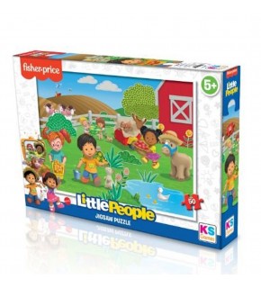 Ks Games Fısher Prıce Lıttle People 50 Parça Lp 709
