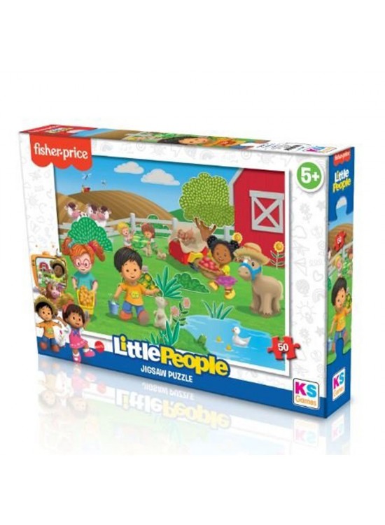 Ks Games Fısher Prıce Lıttle People 50 Parça Lp 709