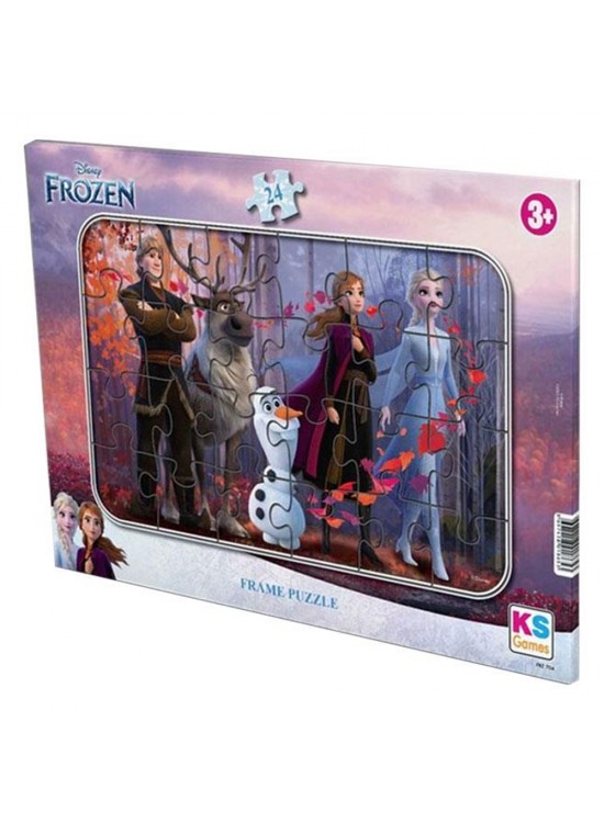 Ks Games Frame Puzzle 24 Frozen Lisanslı Ürünler frz704 Ks Games Frame Puzzle 24 Frozen Lisanslı Ürünler frz704