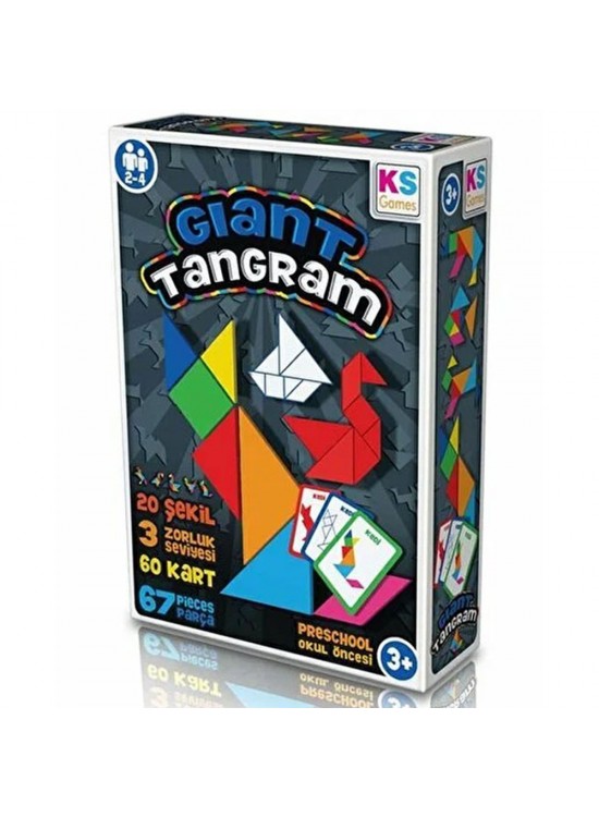 Ks Games Gıant Tangram Eğitici Oyunlar Okul Öncesi