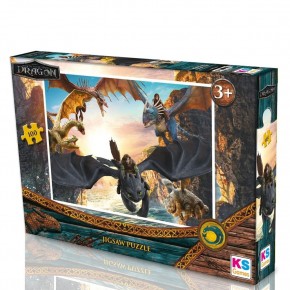 Ks Games How To Traın Your Dragon Puzzle 100 Prç.