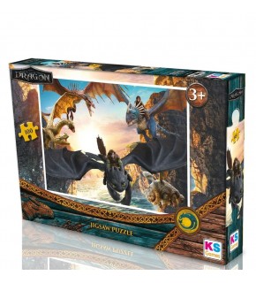 Ks Games How To Traın Your Dragon Puzzle 100 Prç.