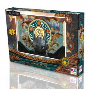 Ks Games How To Traın Your Dragon Puzzle 50 Prç.