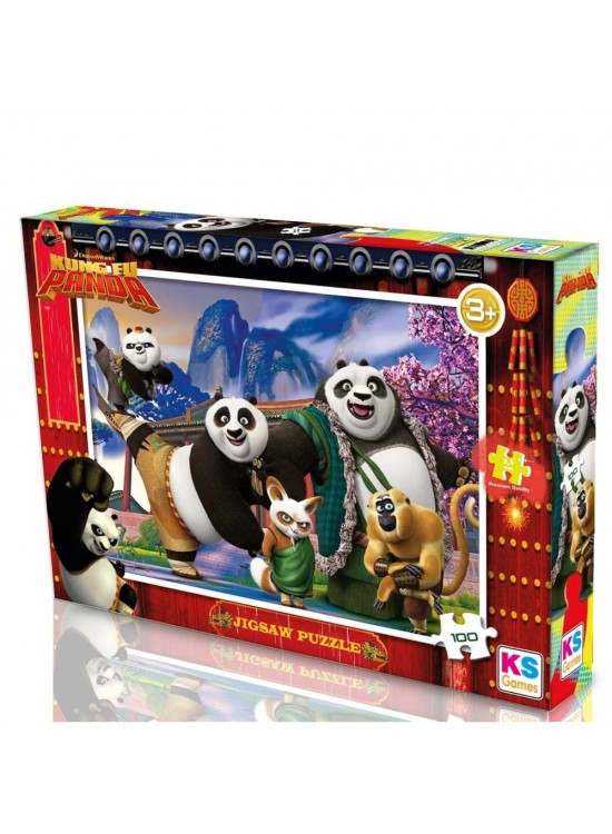 Ks Games Kung Fu Panda Puzzle 100 Prç.