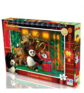 Ks Games Kung Fu Panda Puzzle 50 Prç.