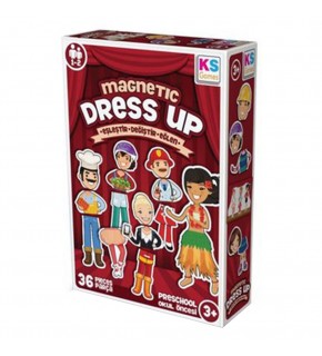 Ks Games Magnetic Dress Up (eşleştir-değiştir) Eğitici Oyun
