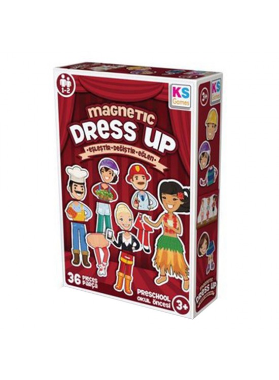 Ks Games Magnetic Dress Up (eşleştir-değiştir) Eğitici Oyun
