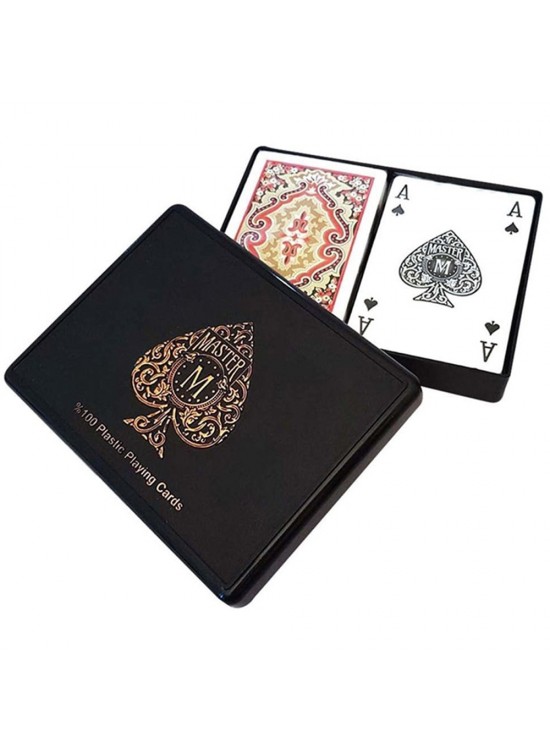 Ks Games Master Plastik İkili Oyun Kağıt T56 Ks Games Master Plastik İkili Oyun Kağıt T56