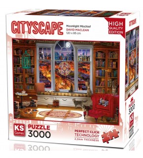 Ks Games Moonlight Mischief 3000 Parça Yetişkin Puzzle