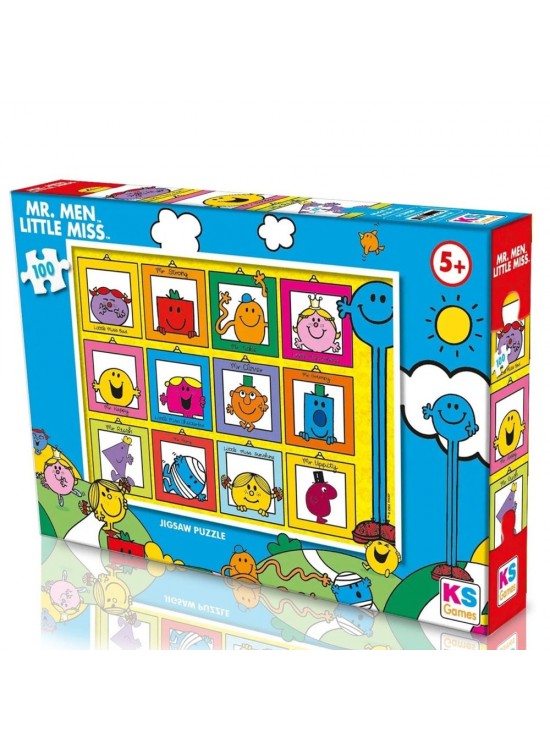 Ks Games Mr. Men Lıttle Mıss 100 Parça