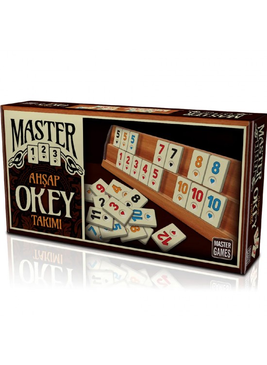 Ks Games Okey Takımı Ahşap Master Elegance 25322