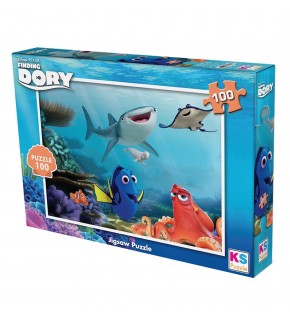 Ks Games Puzzle 100 Parça Dory 714
