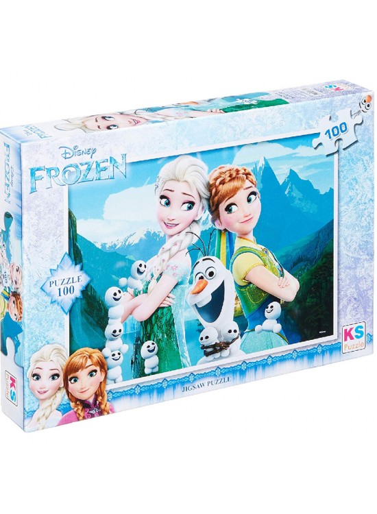 Ks Games Puzzle 100 Parça Frozen FRZ 714