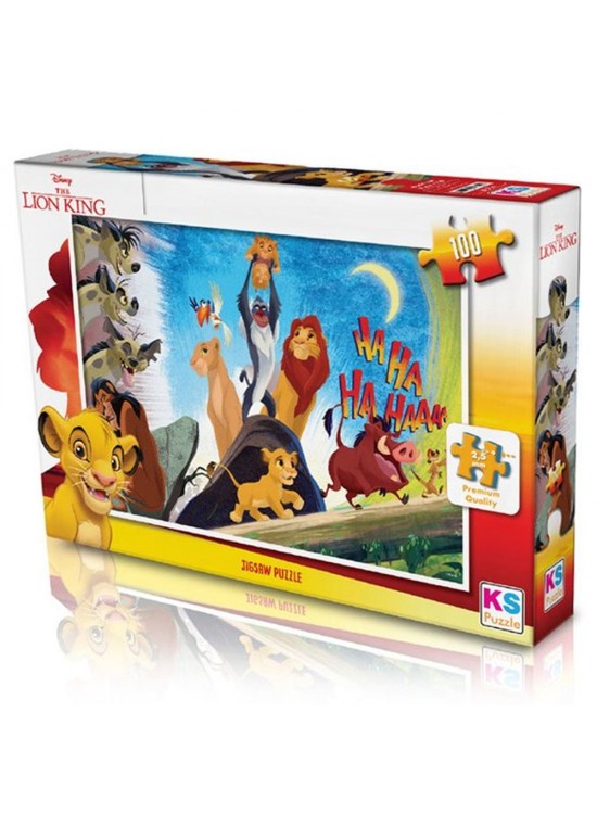 Ks Games Puzzle 100 Parça Lıon Kıng LK 714