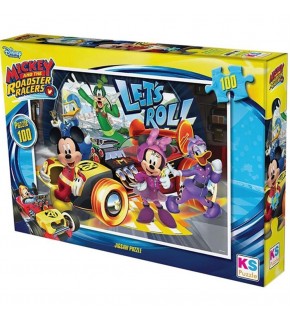 Ks Games Puzzle 100 Parça Mickey Mause MCH 714