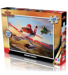 Ks Games Puzzle 100 Parça Planes PL 714