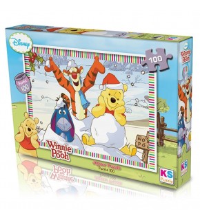 Ks Games Puzzle 100 Parça Winnie The Pooh 714