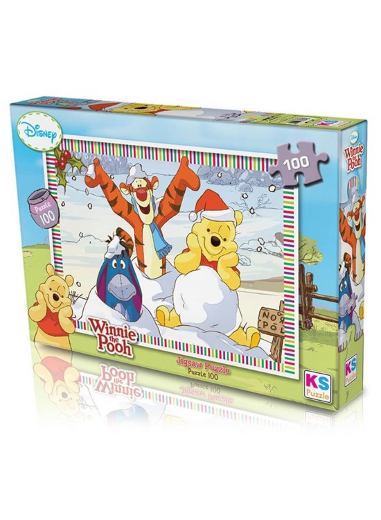 Ks Games Puzzle 100 Parça Winnie The Pooh 714