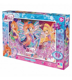 Ks Games Puzzle 100 Parça Winx Lisanslı Ürünler