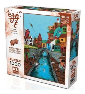 Ks Games Puzzle 1000 Parça Fogoso 20730