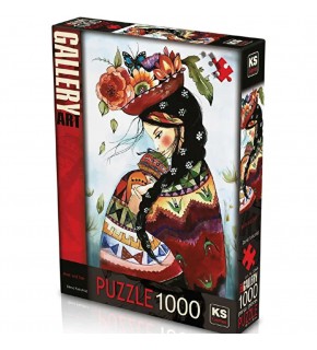 Ks Games Puzzle 1000 Parça Mom And Son 20778