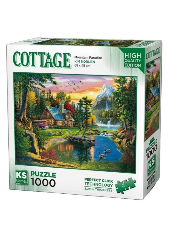 Ks Games Puzzle 1000 Mountain Paradise 20799