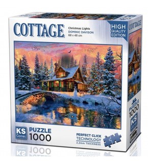 Ks Games Puzzle 1000 Parça Christmas Lights 20720