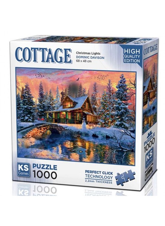 Ks Games Puzzle 1000 Parça Christmas Lights 20720