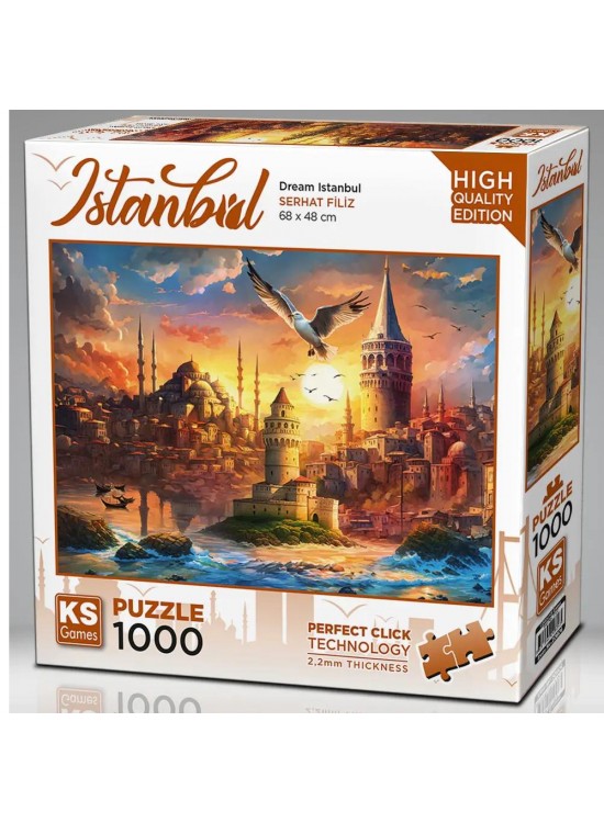 Ks Games Puzzle 1000 Parça Drream İstanbul 20806 Ks Games Puzzle 1000 Parça Drream İstanbul 20806