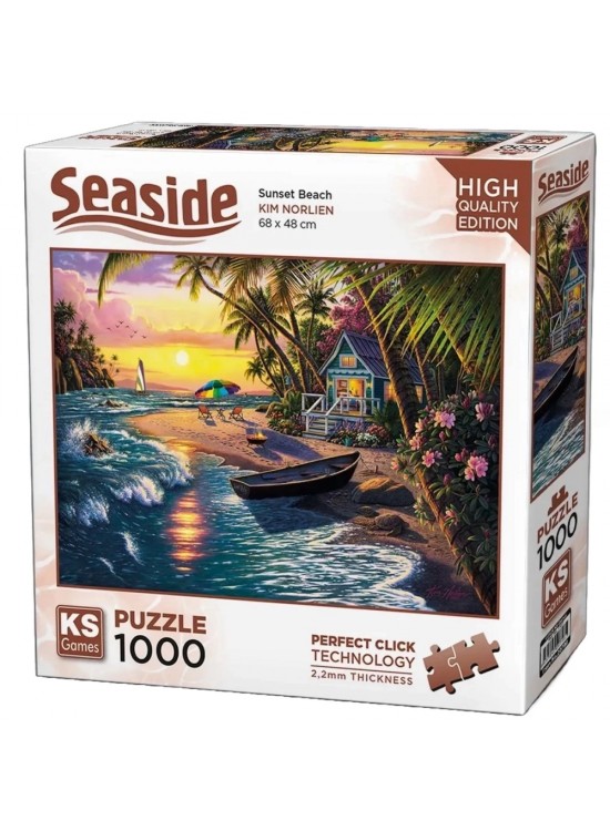Ks Games Puzzle 1000 Parça Sunset Beach 20798 Ks Games Puzzle 1000 Parça Sunset Beach 20798