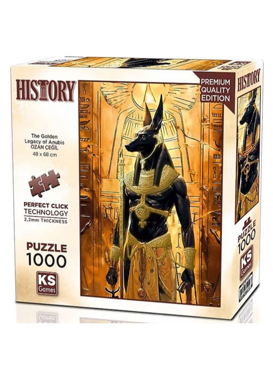 Ks Games Puzzle 1000 The Golden Legacy Of Anubis 20848