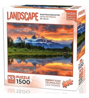 Ks Games Puzzle 1500 Parça Grand Teton National Park
